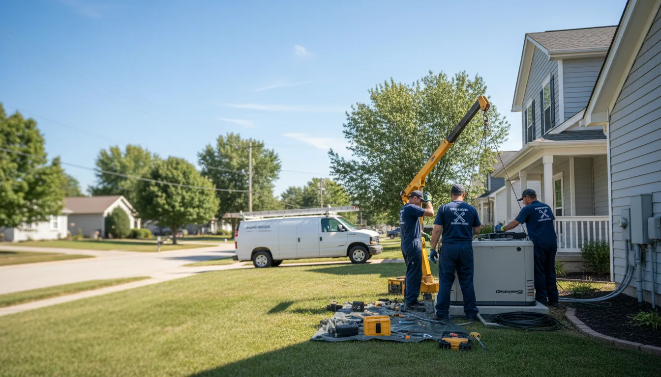 Generator Installation in Wishek, ND near me
